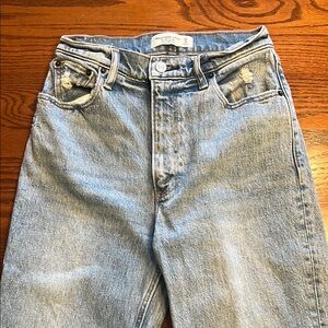 Abercrombie & Fitch the 90s straight jeans size 0/25 #81